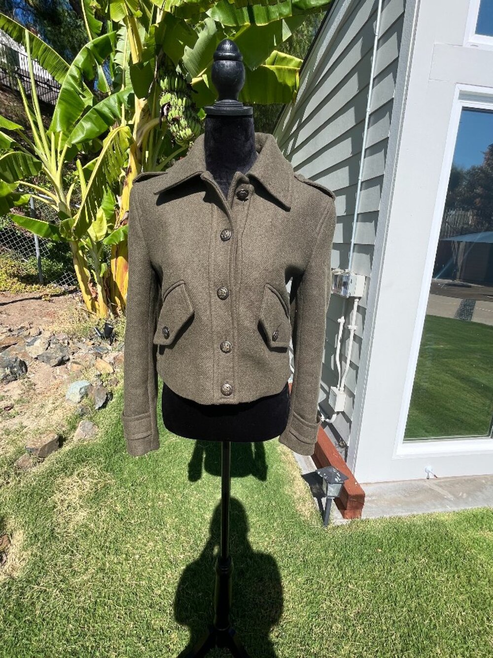 Green Zara Coat